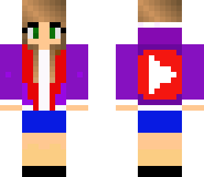 purple youtube girl