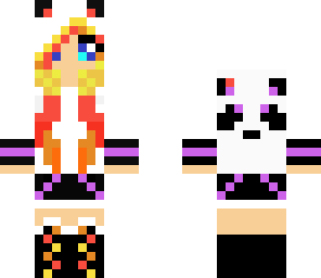 sunset panda girl edited again