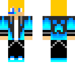 blue hoodie blond 2