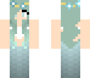 green mermaid