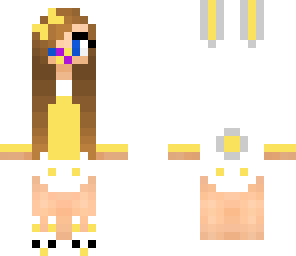 cute baby bunny girl-yellow