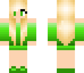 green girl