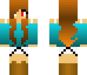 half herobrine half vampire