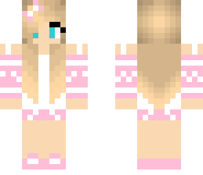pink bow girl