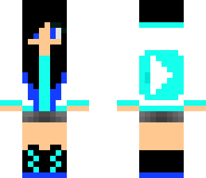 valentina blue button