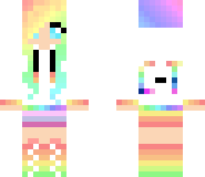rainbow girl