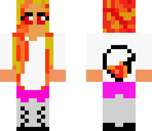 cute fire girl