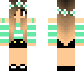 mint green tumblr girl
