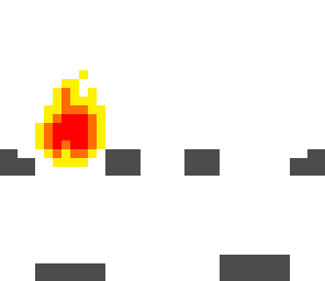 a fire inside