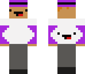 purple derp guy