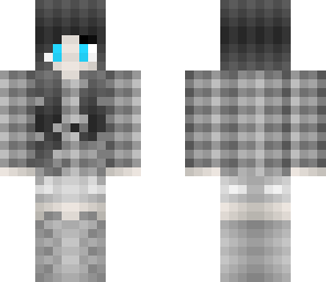 black and white