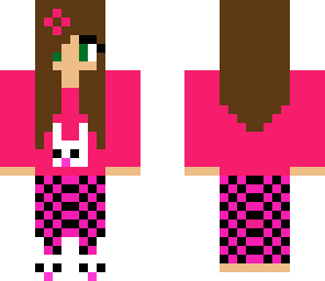 pink pajama girl