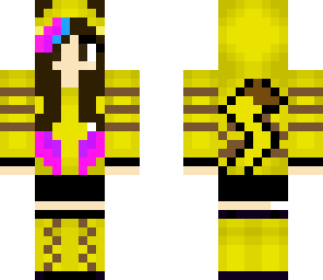 pink haired pikachhu girl
