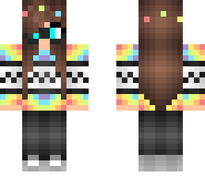 tie dye girl