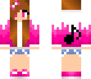 pink music girl