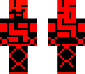 red black