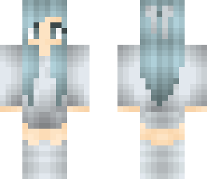 ice girl with bow 