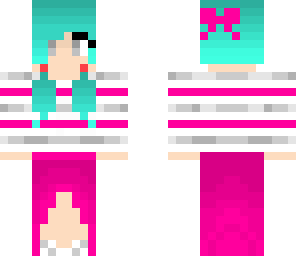 edit to aqua pigtail