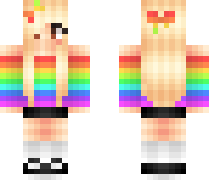 rainbow girl