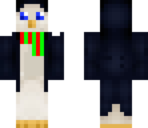 cute scarfy penguino