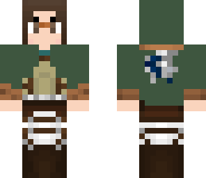 hange wiht cloak attack on titan
