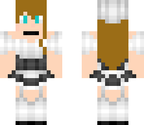 dirty blonde maid