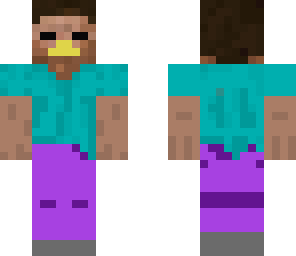 duck face herobrine