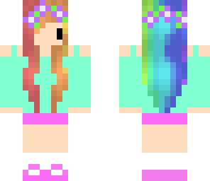 chibbi rainbow girl