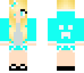 blue creeper girl
