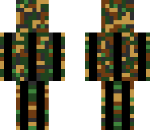 camo stick-man