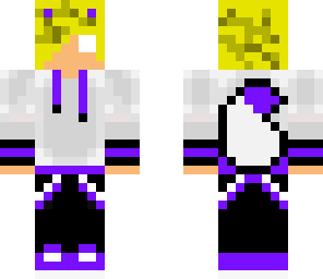 purple wolf boy white eyes