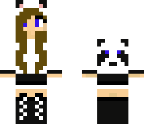normal panda girl