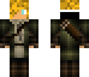 Remake Blond elfen warrior | Minecraft Skin