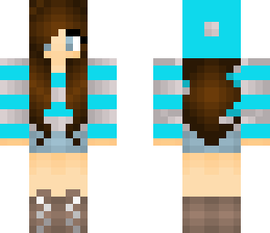 blue benie girl