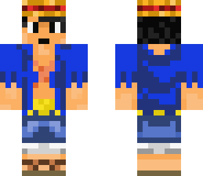 ruffy blue