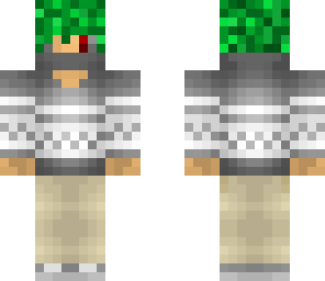 green hair teen