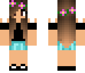 simple flower girl