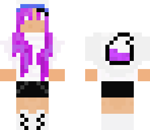 purple girl