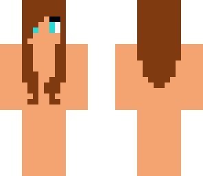 skin template with hair