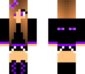 cute ender no hat version girl