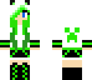 green creeper girl