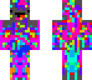 random crazy skin