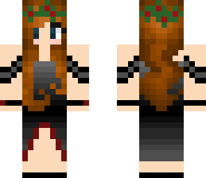 added flower crown wiccan