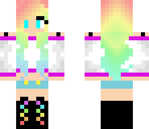 rainbow girl