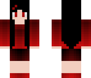 red black girl