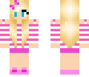 cute pink girl