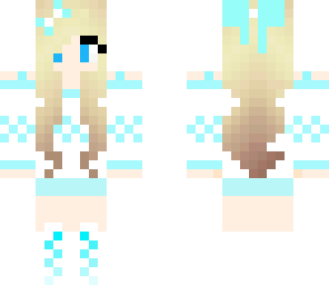 blue girl