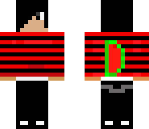 red and black sweater boy