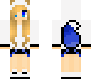 blue wolf girl
