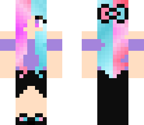 cotton candy girl